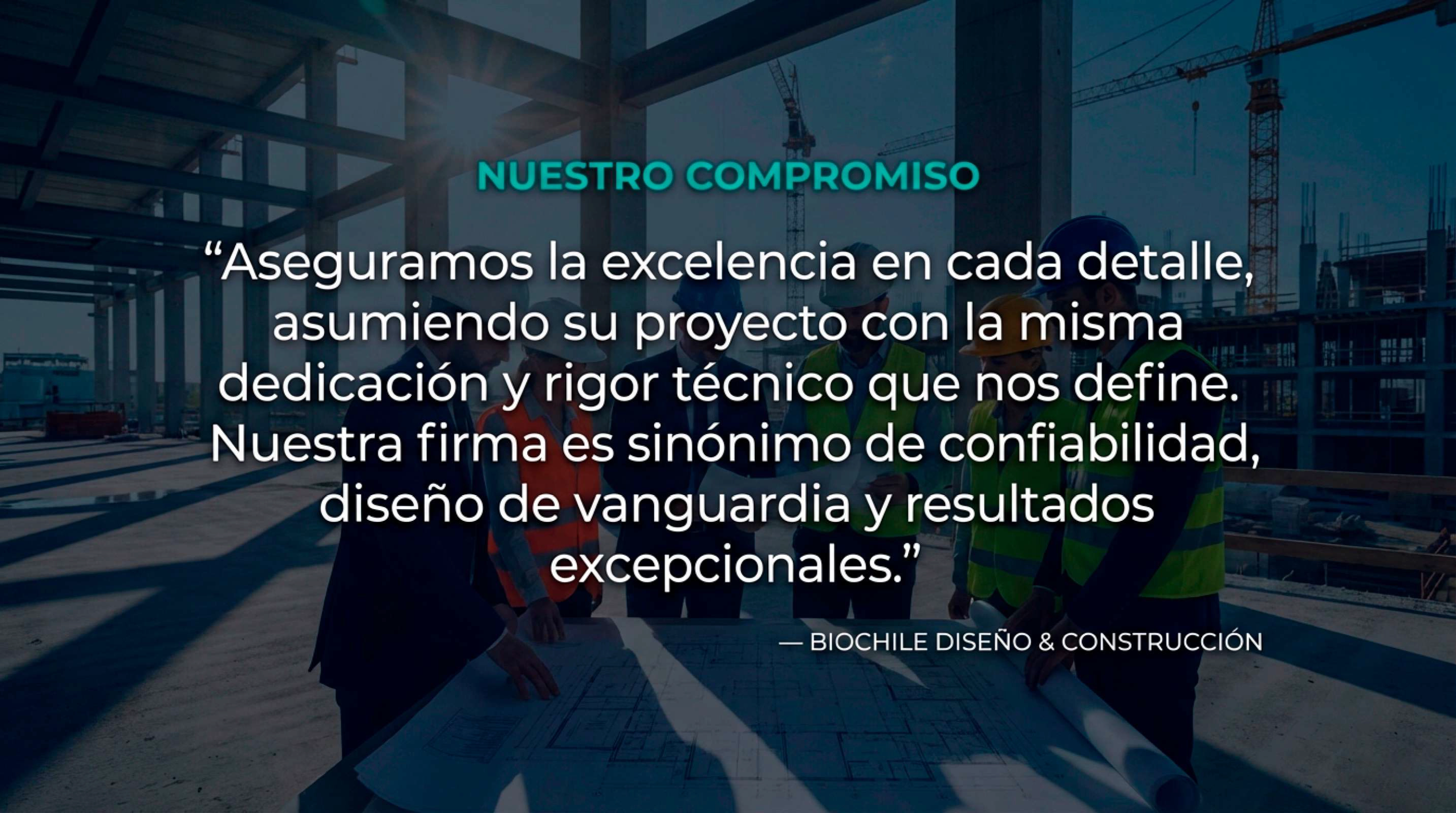 Imagen asociada al compromiso de BioChile Diseño & Construcción